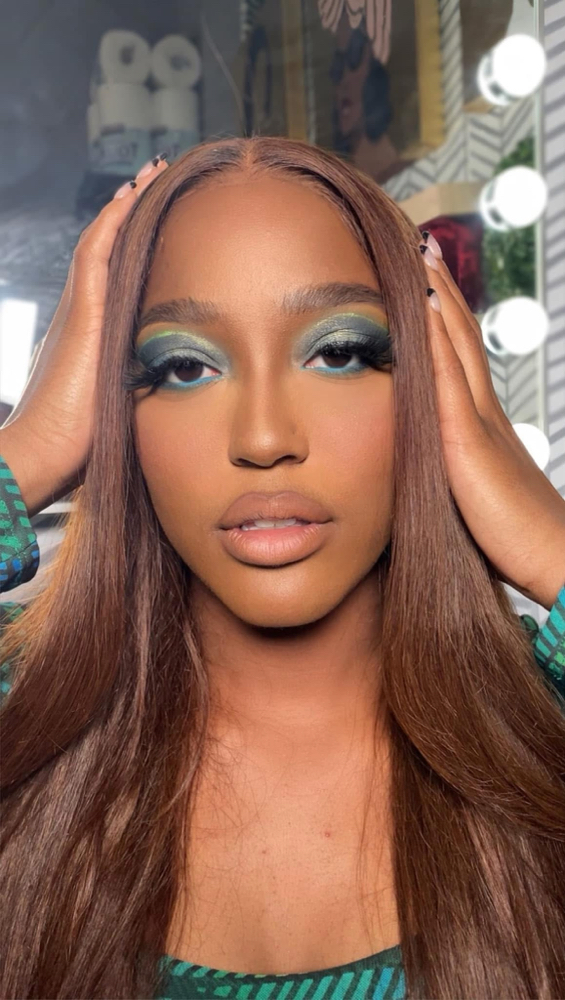 College Student Full Glam at Kenn B. Makeup in New Orleans, LA