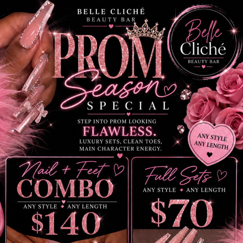 Prom Special at Belle Clichè Beauty Bar in Dorchester, MA