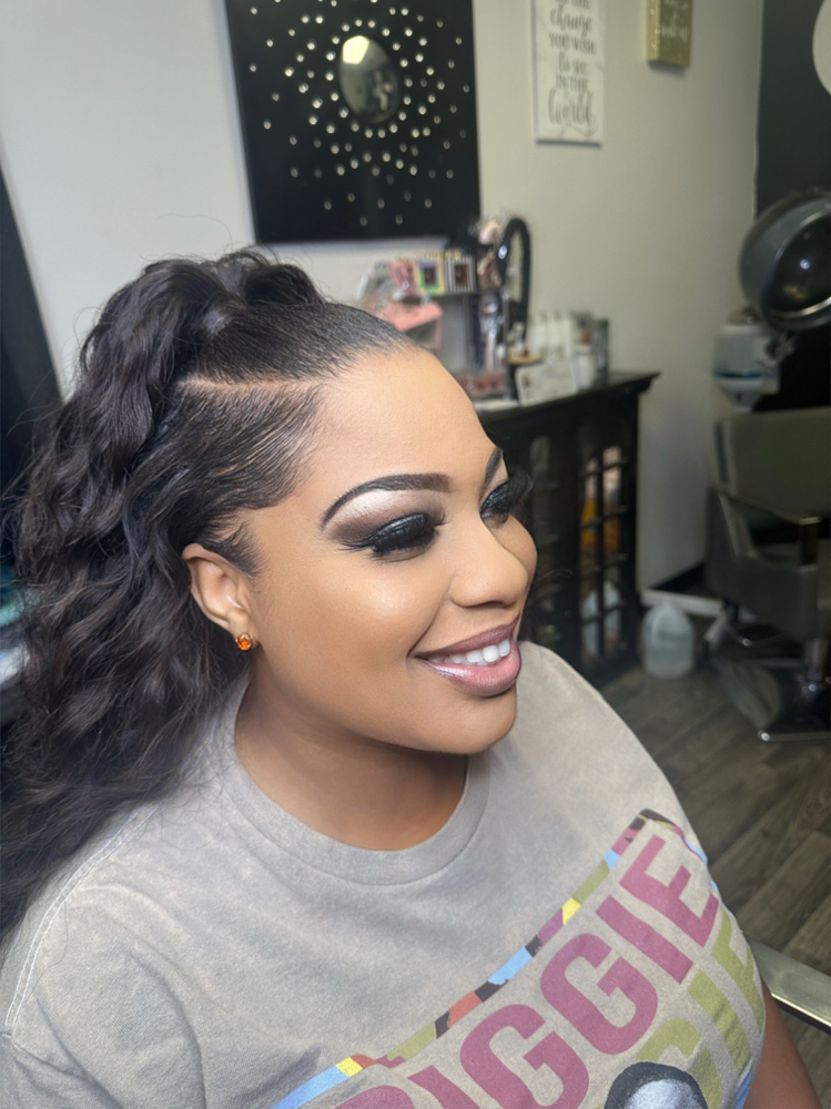 Half Up Down Sew In Ponytail at Hairdollstyles Collection in Pleasant Grove, AL