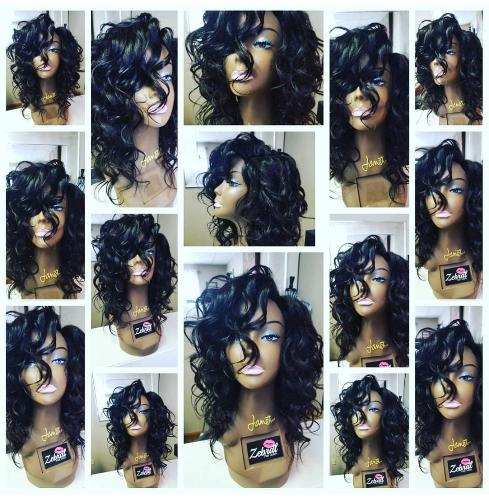 Synthetic Wig Remove Sew Cut Style