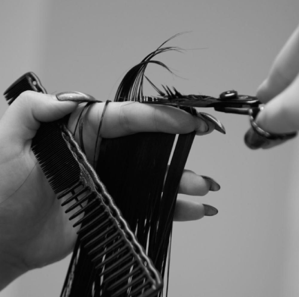Womens Haircut+Style at Ember & Ash Salon in Midlothian, TX