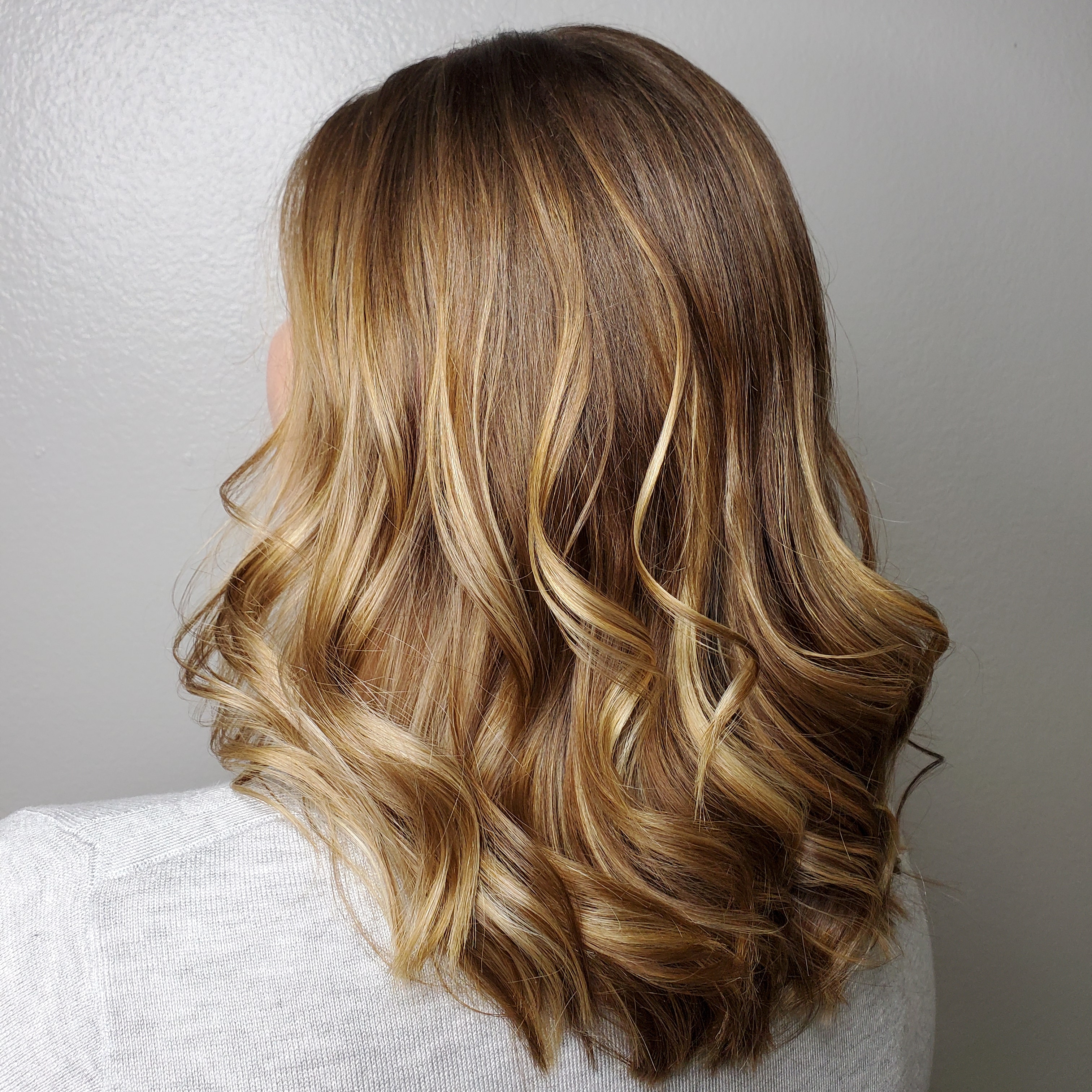 Balayage + Glaze + Cut