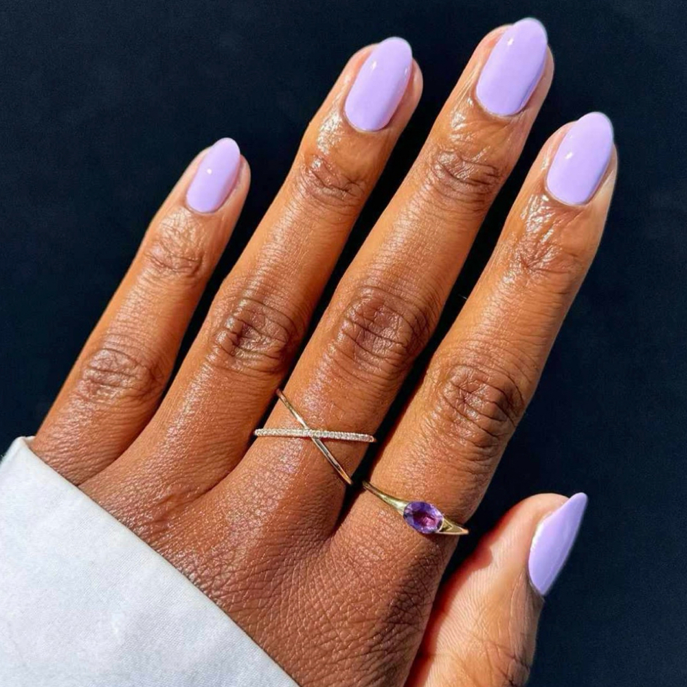 Gel polish Mani Natural Nails at Nail Therapy in McDonough, GA