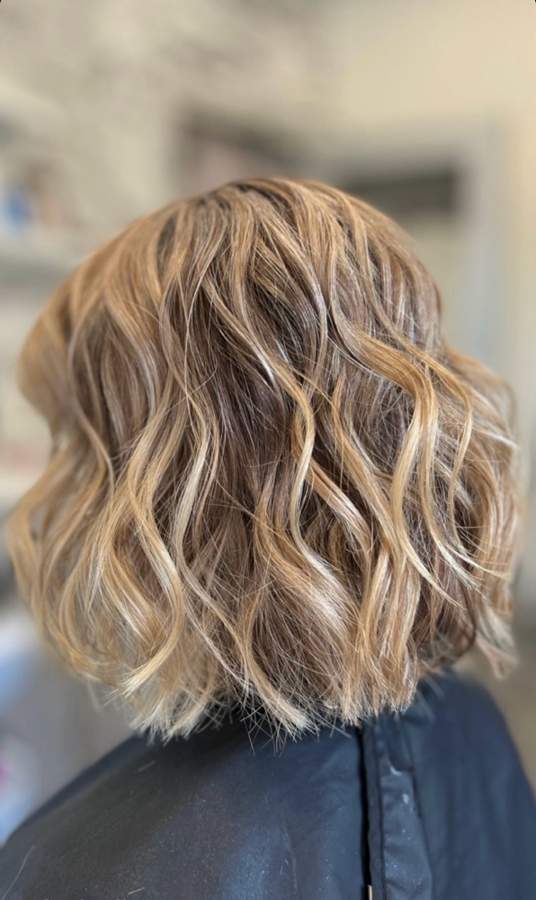 Color Highlight (Short Hair)