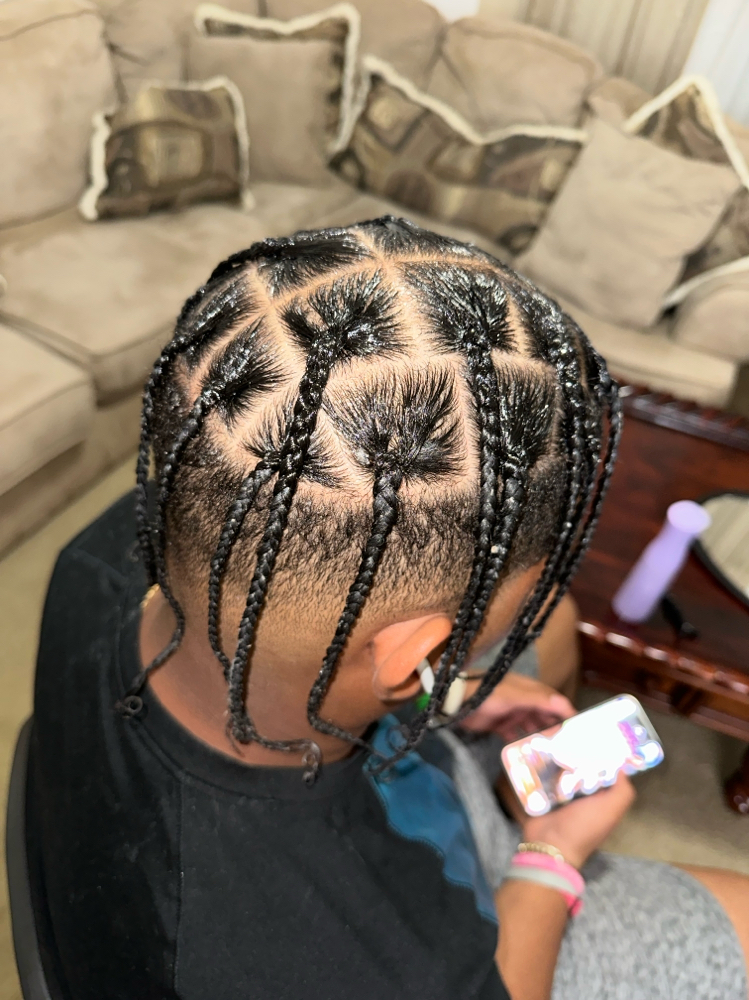 Medium Box Braids