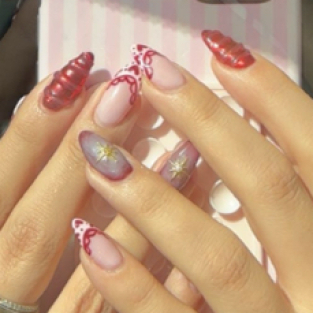 Gel X Fill- 3 weeks at Hair&NailsbyHay in Angleton, TX