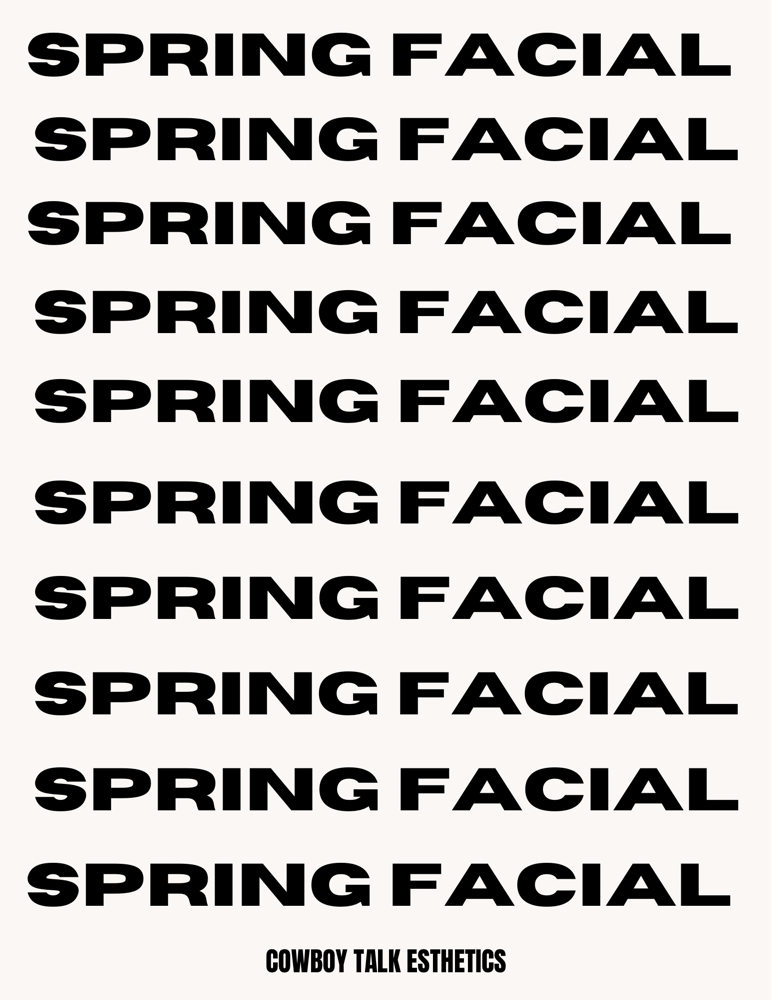 Spring Cleaning Facial