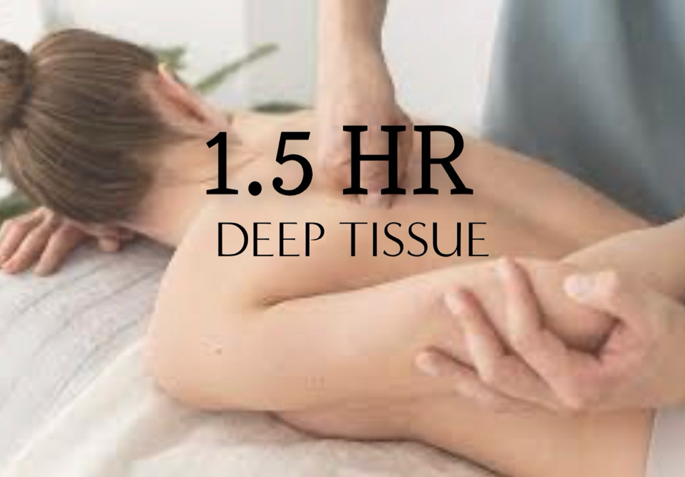 1.5 Hr Deep Tissue Massage