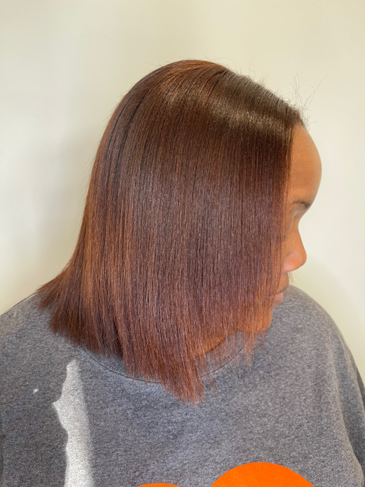 All Over Color at Texture + Blow Hair Studio in Oak Lawn, IL