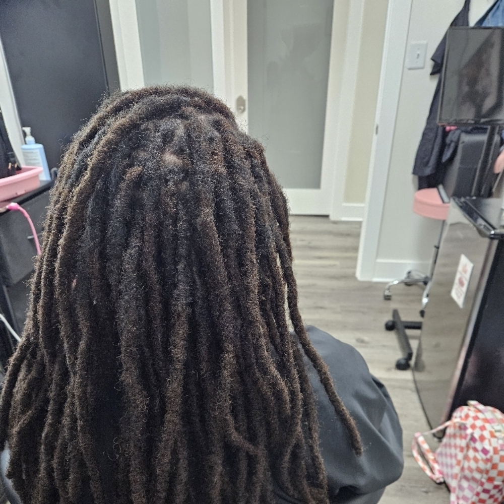 TRADITIONAL  locs at CLASSY CEES Crown Ritual in Baton Rouge, LA