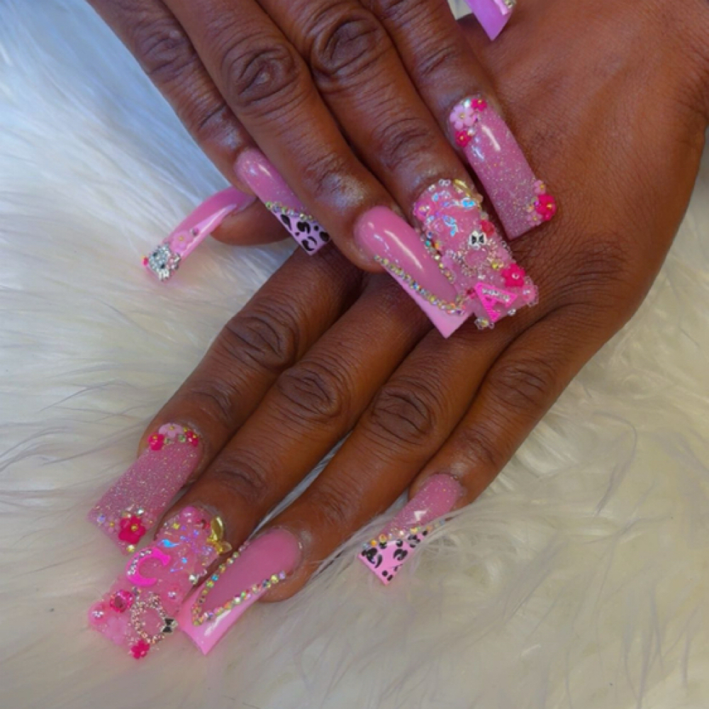 #14 XL Acrylic Nails at Kandys Glam Bar LLC in San Antonio, TX