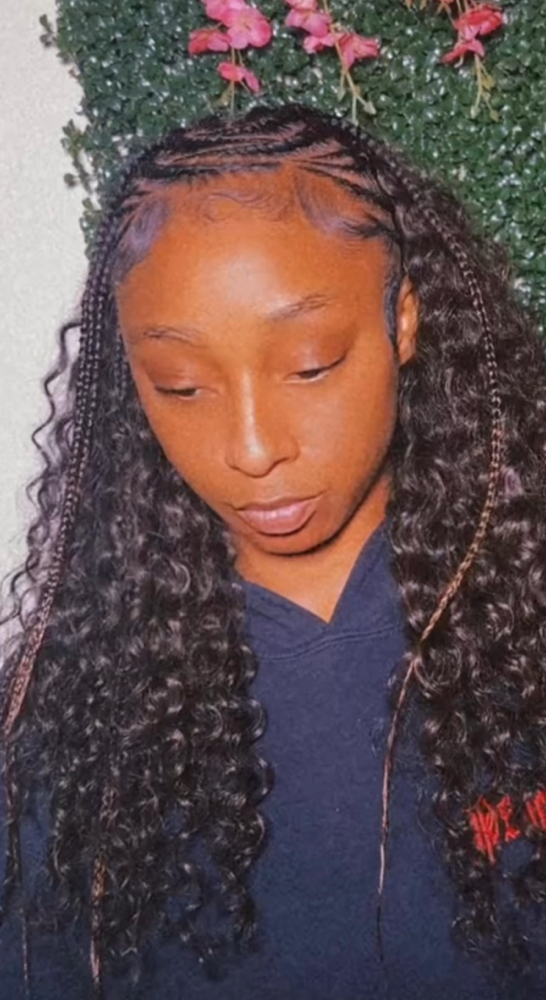 Half Up/ Half Down Briaded at Nai TheStyleSlayer in Midwest City, OK