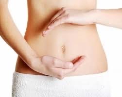 stomach (waxing)