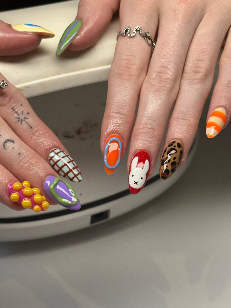 Medium Acrylic Full Set at Leah Polished It in Geneva, IL