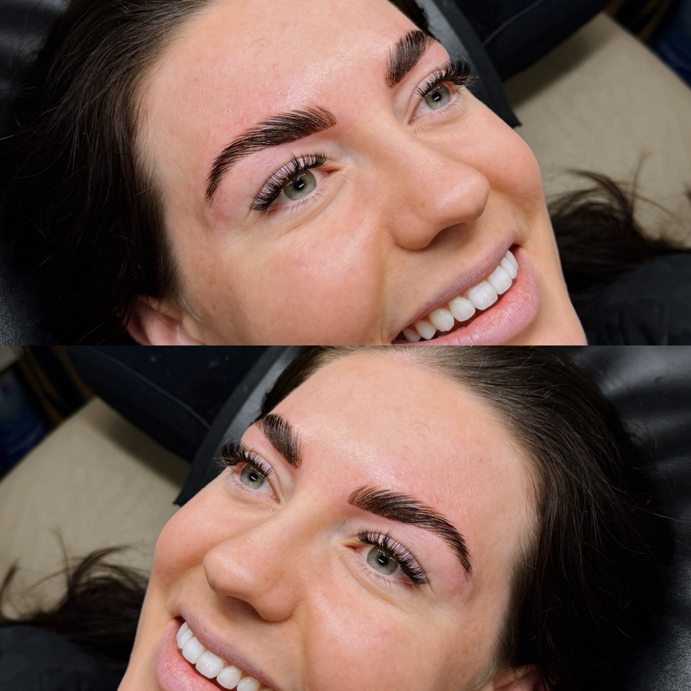 Brow Lamination + Brow Wax + Tint