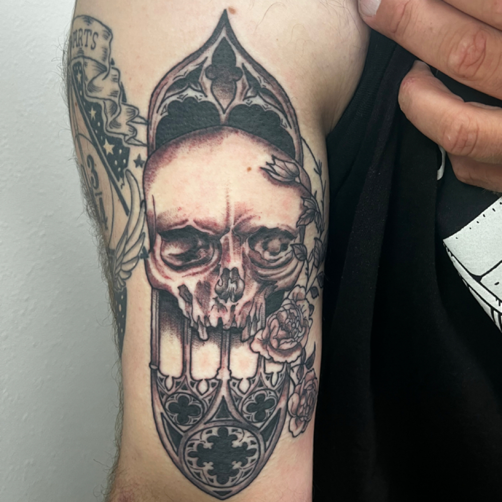 Yuli~Large Tattoo at Under the Magnolia Tattoo in Lindale, TX
