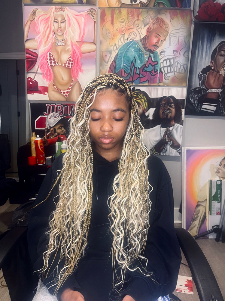 Medium Boho Knotless