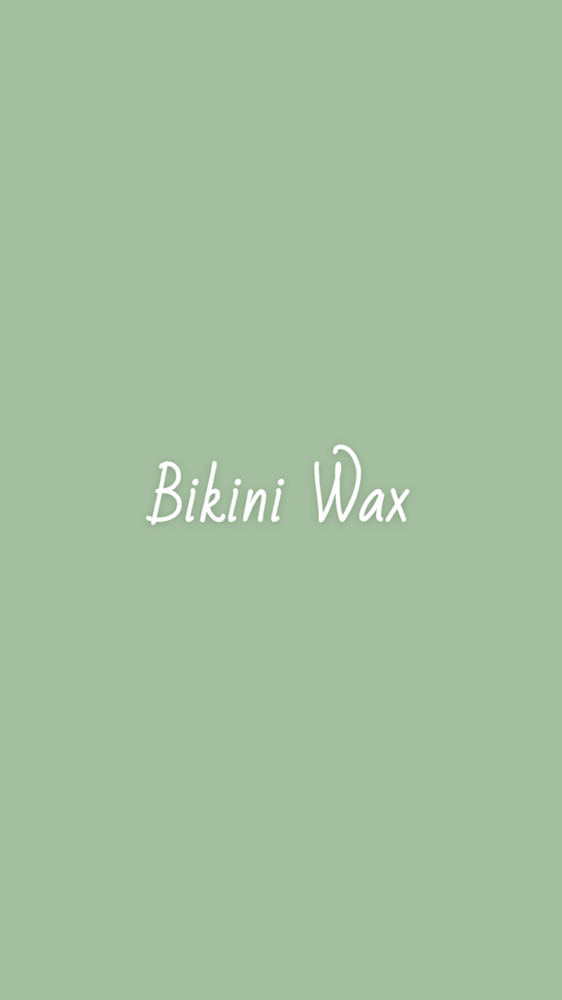 Bikini Wax