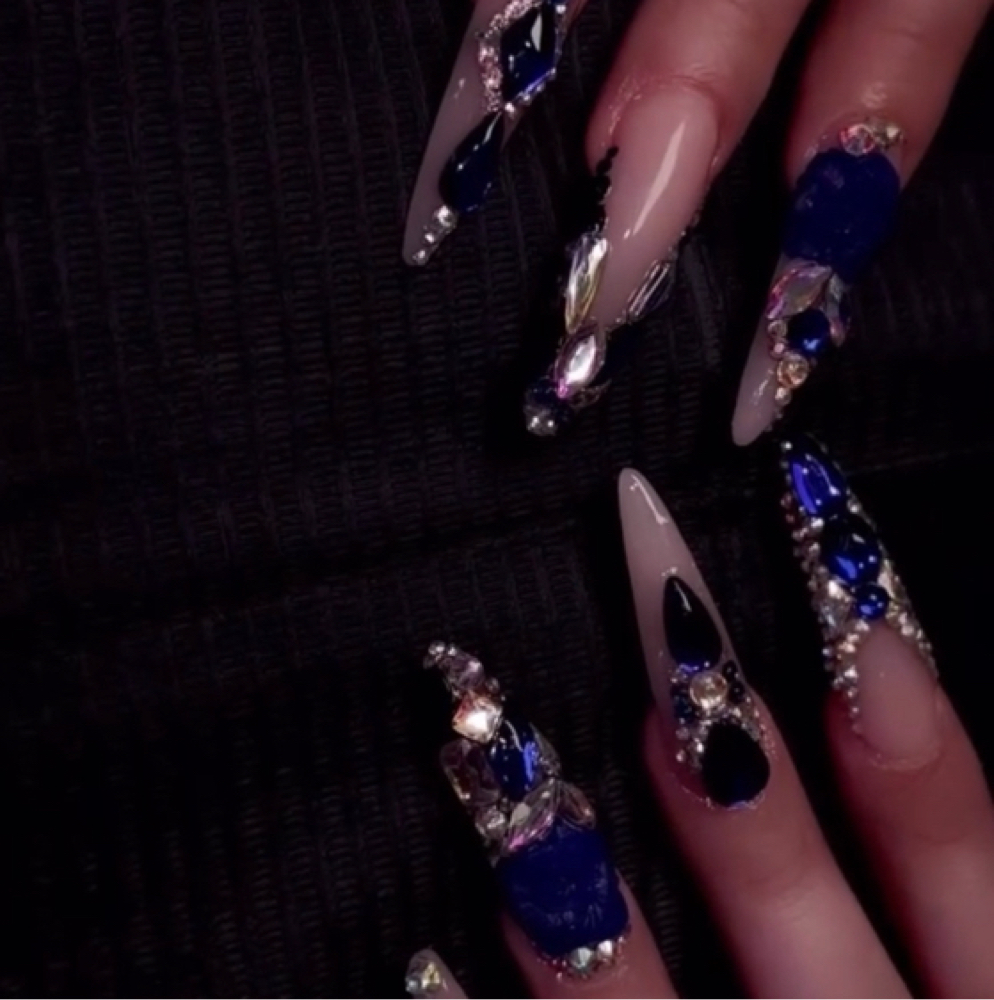 Deep I  The Sky at Almo Nail Atelier in Butler, NJ