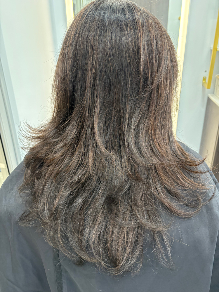 Hair trimming and styling
