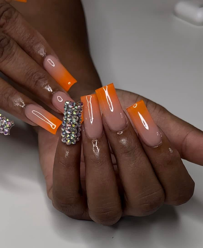 Basic Ombre/marble Nail Set