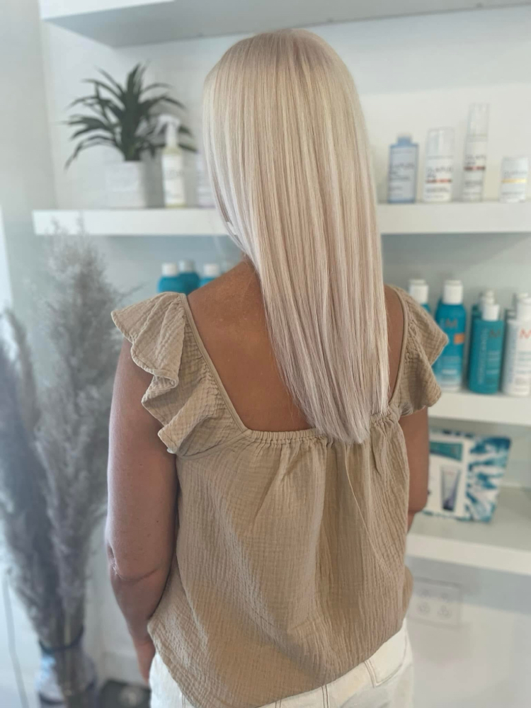 Hair coloring correction