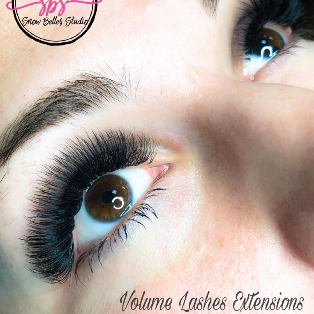 Volume Lash Extensions at Snow Belles Studio-Luxury Beauty in Round Rock, TX