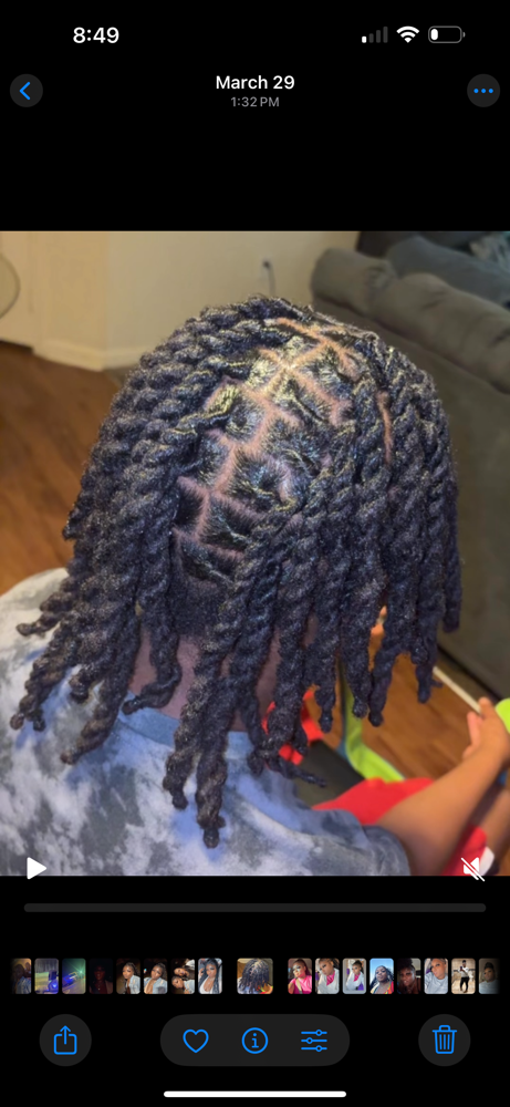 Kid's Loc Retwist