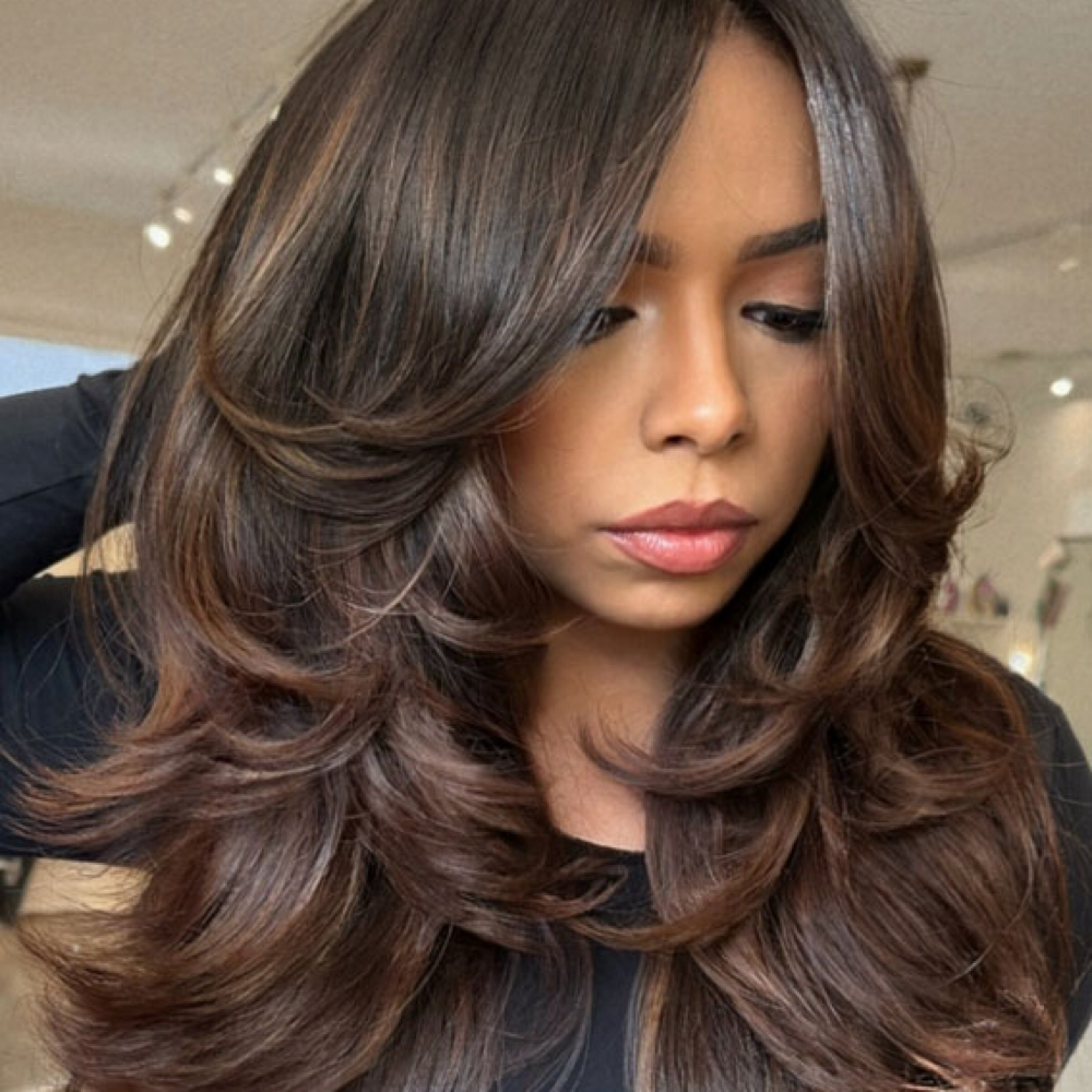 Blowout at Sorella Salon & Beauty Studio in Speonk, NY