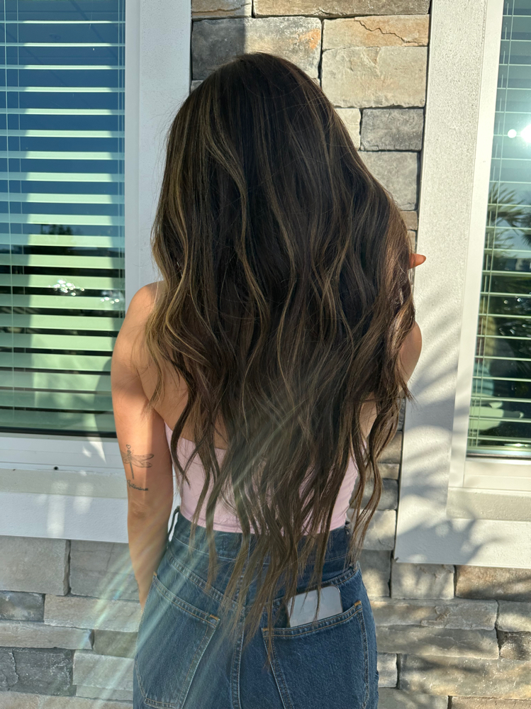 1 Row Install With Custom Color at Hair By Brandy Nicole in Port Charlotte, FL