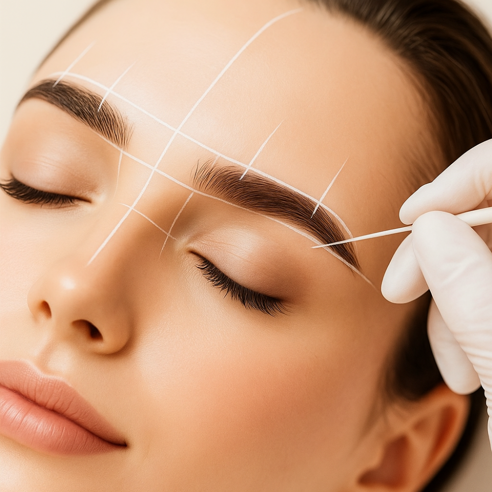 Eye Brow Mapping And Wax