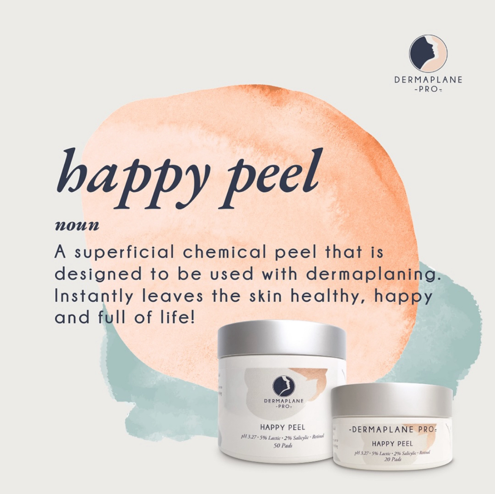 Dermaplane + Happy Peel