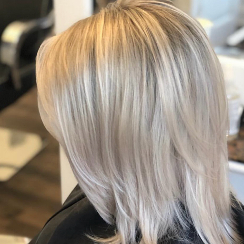 toner/gloss at hue & halo in Arlington, VA