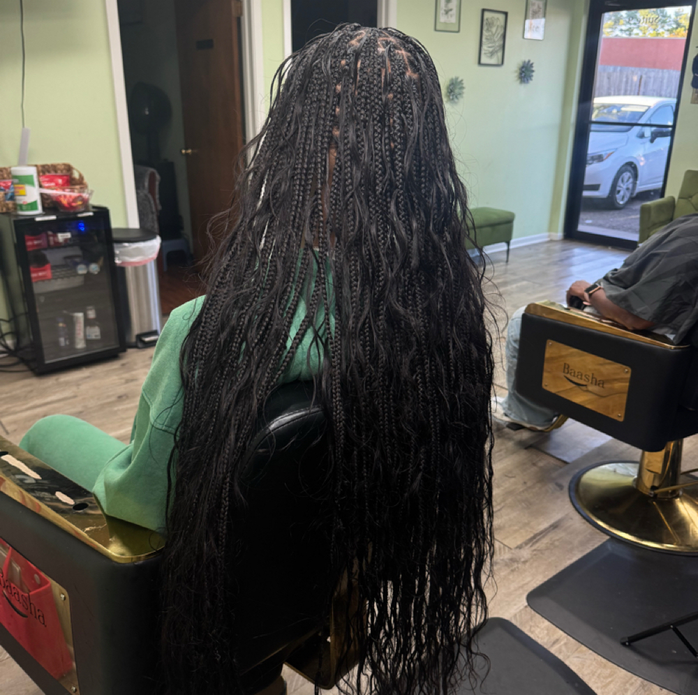 Braiding Color at Diverse Creations in Longview, TX