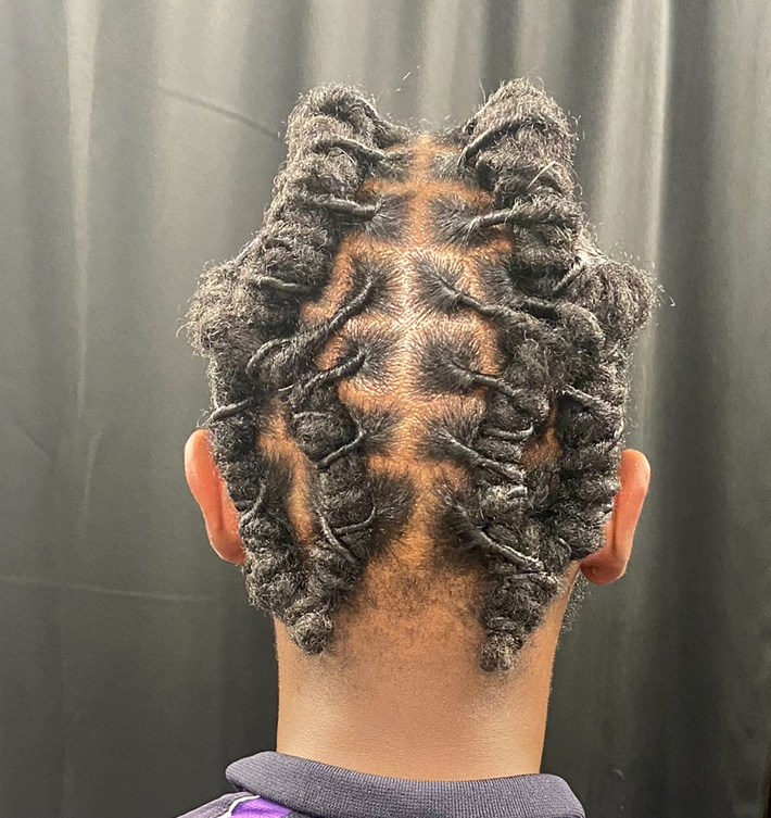 Loc Retwist W/ Creative Style/Rope