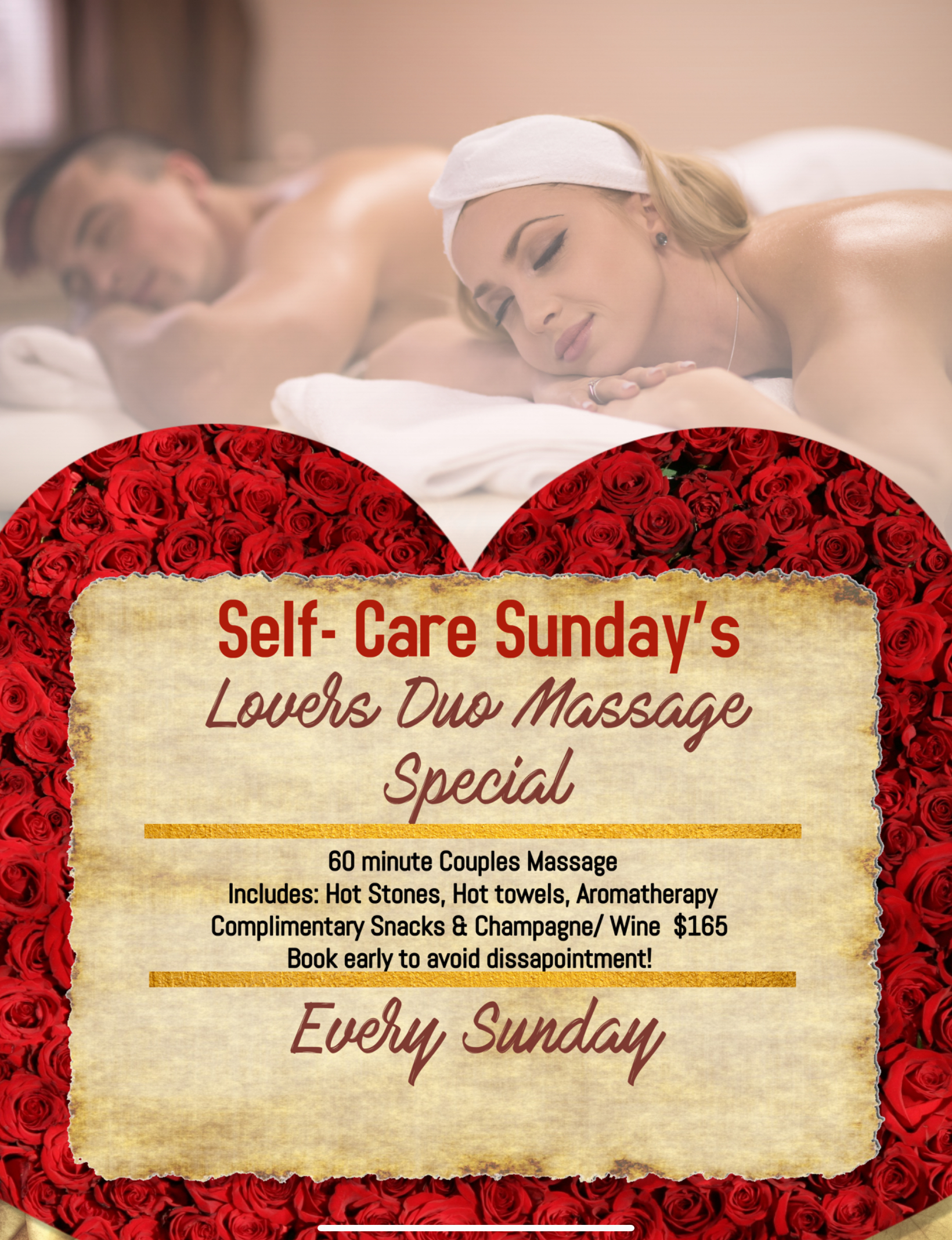 Self Care Lovers Duo “Sundays Only”