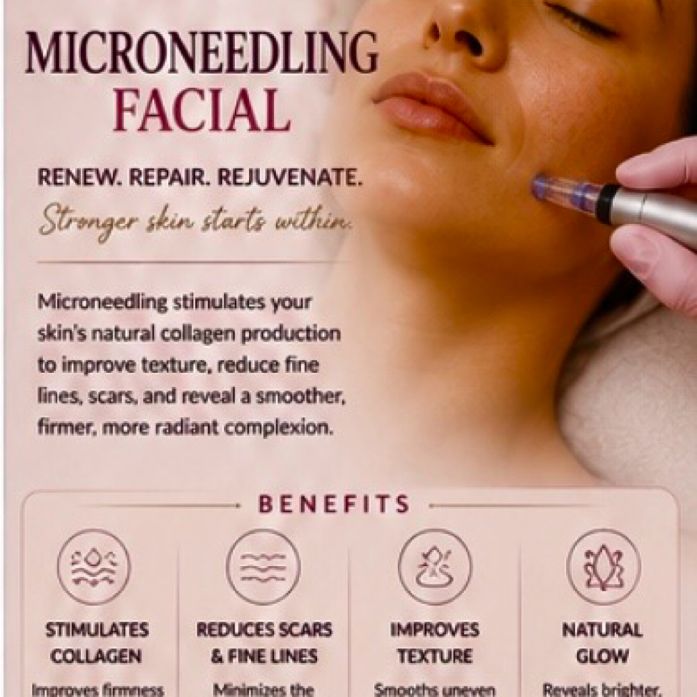 Microneedling Facial at Quiet Beauty Esthetics By Tamika in Columbia, SC
