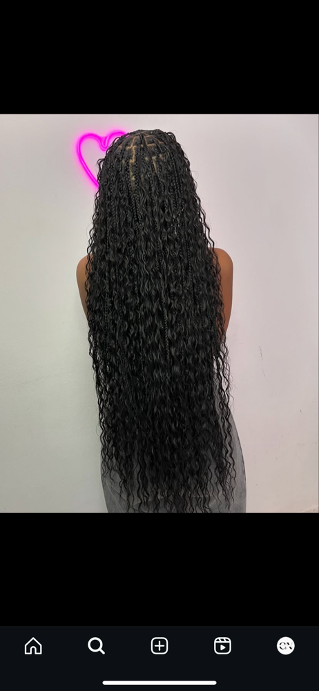 Bora Bora W/ Human Hair(S,M,L)