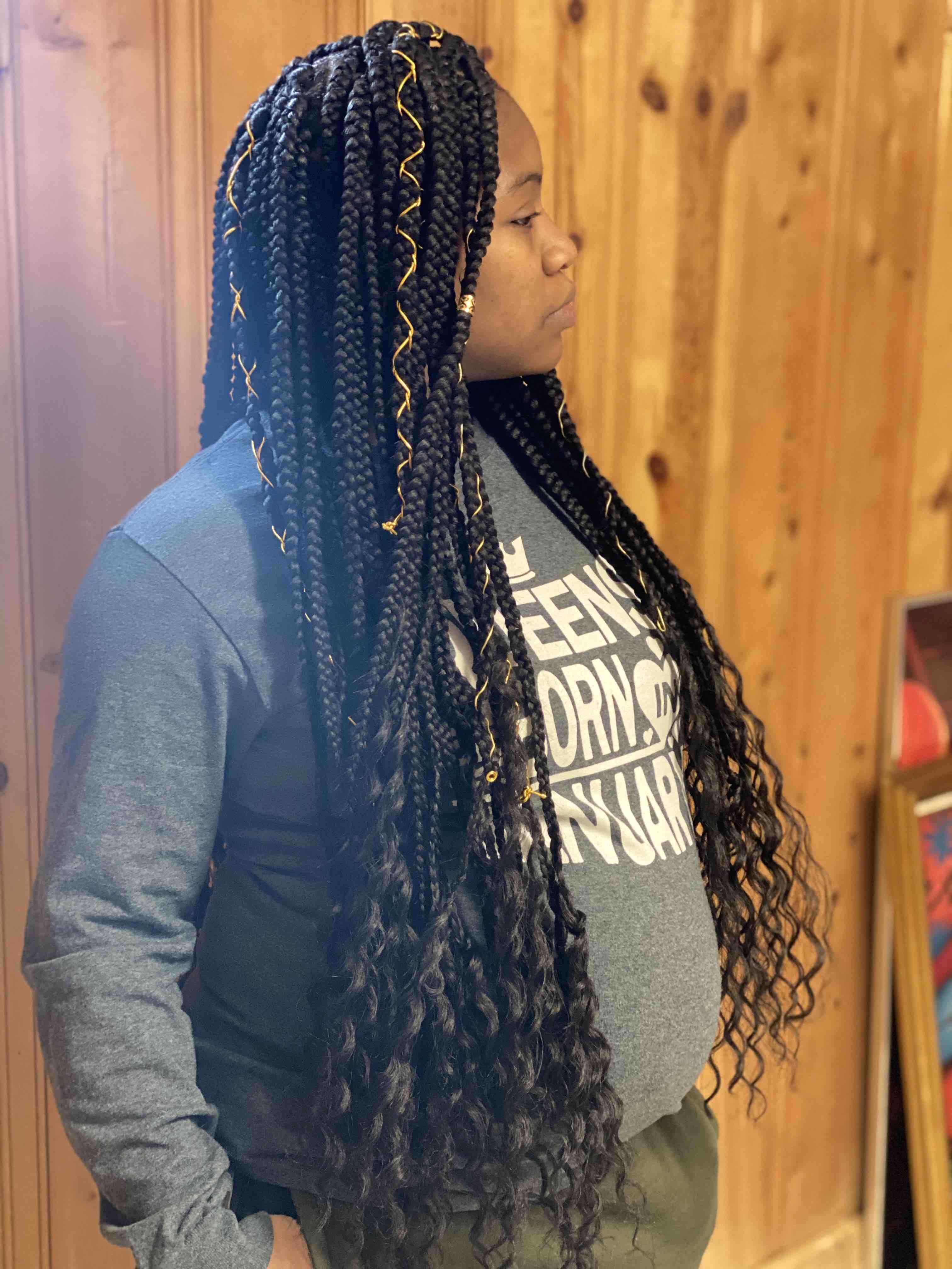 Medium Bohemian Box Braids