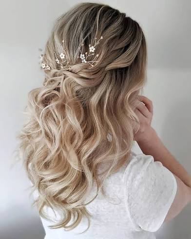 Half updo's - Full Service