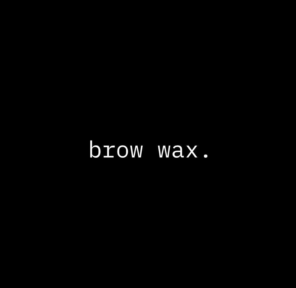 brow wax
