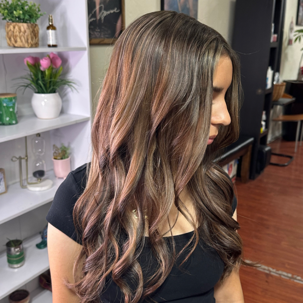 Dimensional Brunette at Hair studio 212 in Salinas, CA