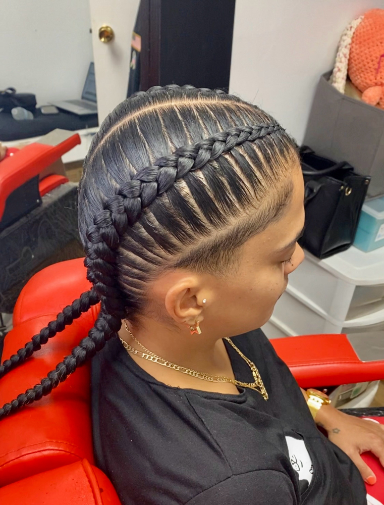 2 braids