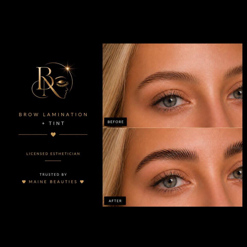 Brow lamination at Beauty by Nelli in Scarborough, ME