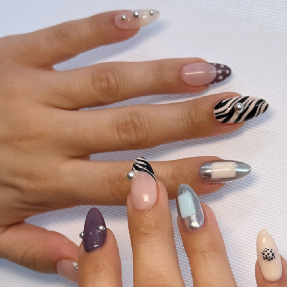 Gel X Extensions Full Set Short-M at Polished by Taliah in Woodland Hills, CA