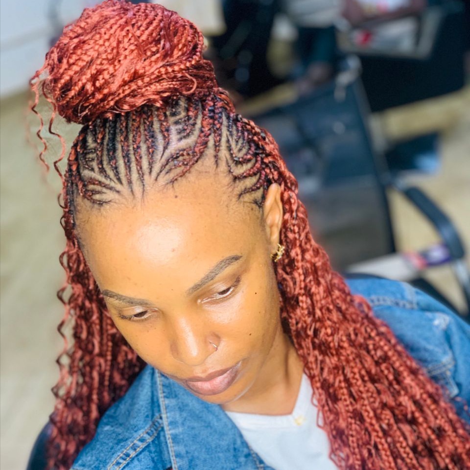 Fulani Braids at Glow & Go Beauty & Beyond LLC in Fort Worth, TX
