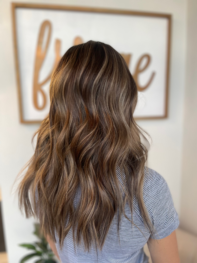 Partial highlight & Root touch up