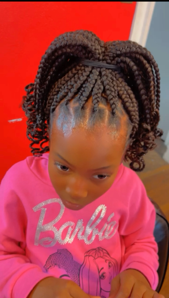 Kids Box Braids /knotless