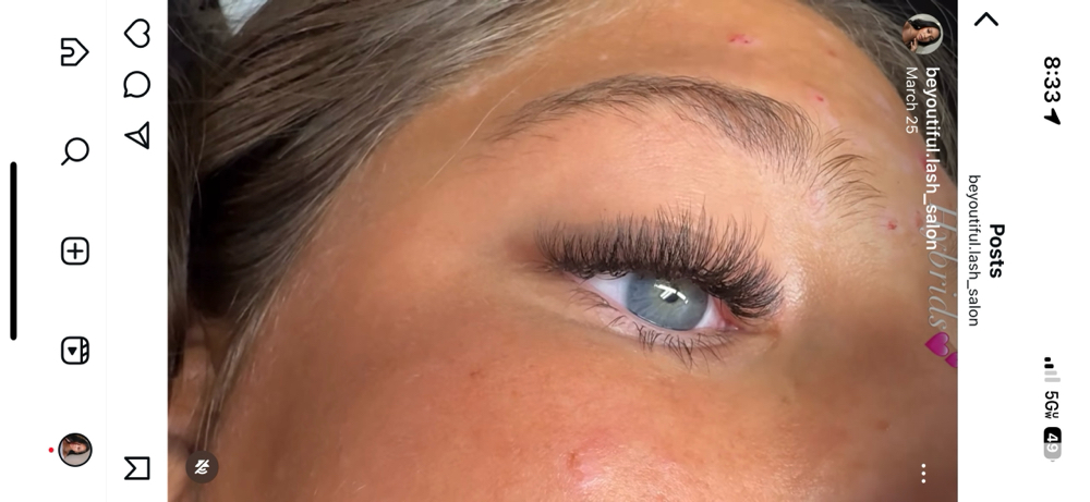 Hybrid Whispy Refill at Beyoutiful Lash Salon in Kennesaw, GA