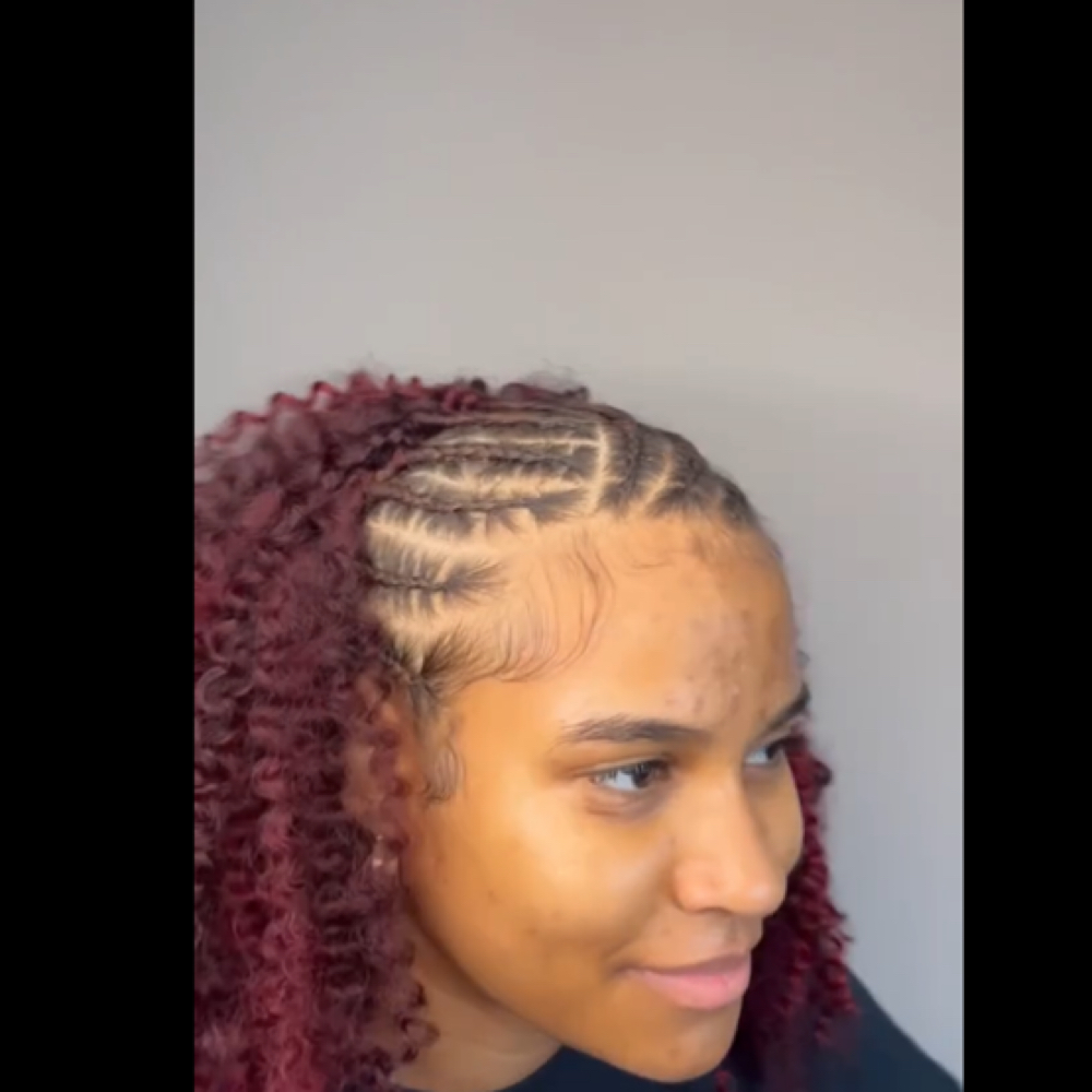 Fulani Braids + Quick Weave at XO LUXE BEAUTY in West Columbia, SC